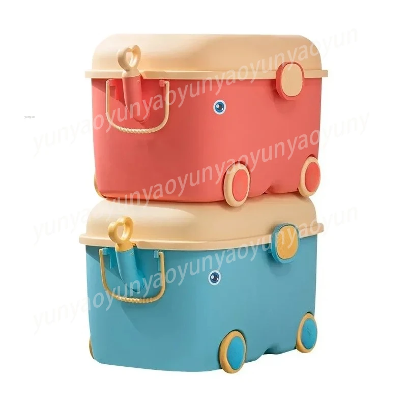 Cartoon Pattern Large-capacity Storage Box, Dustproof PP Plastic Pulley Storage Box, Can Store Clothes, Building Blocks
Cartoon Pattern Large-capacity Storage Box, Dustproof PP Plastic Pulley Storage Box, Can Store Clothes, Building Blocks