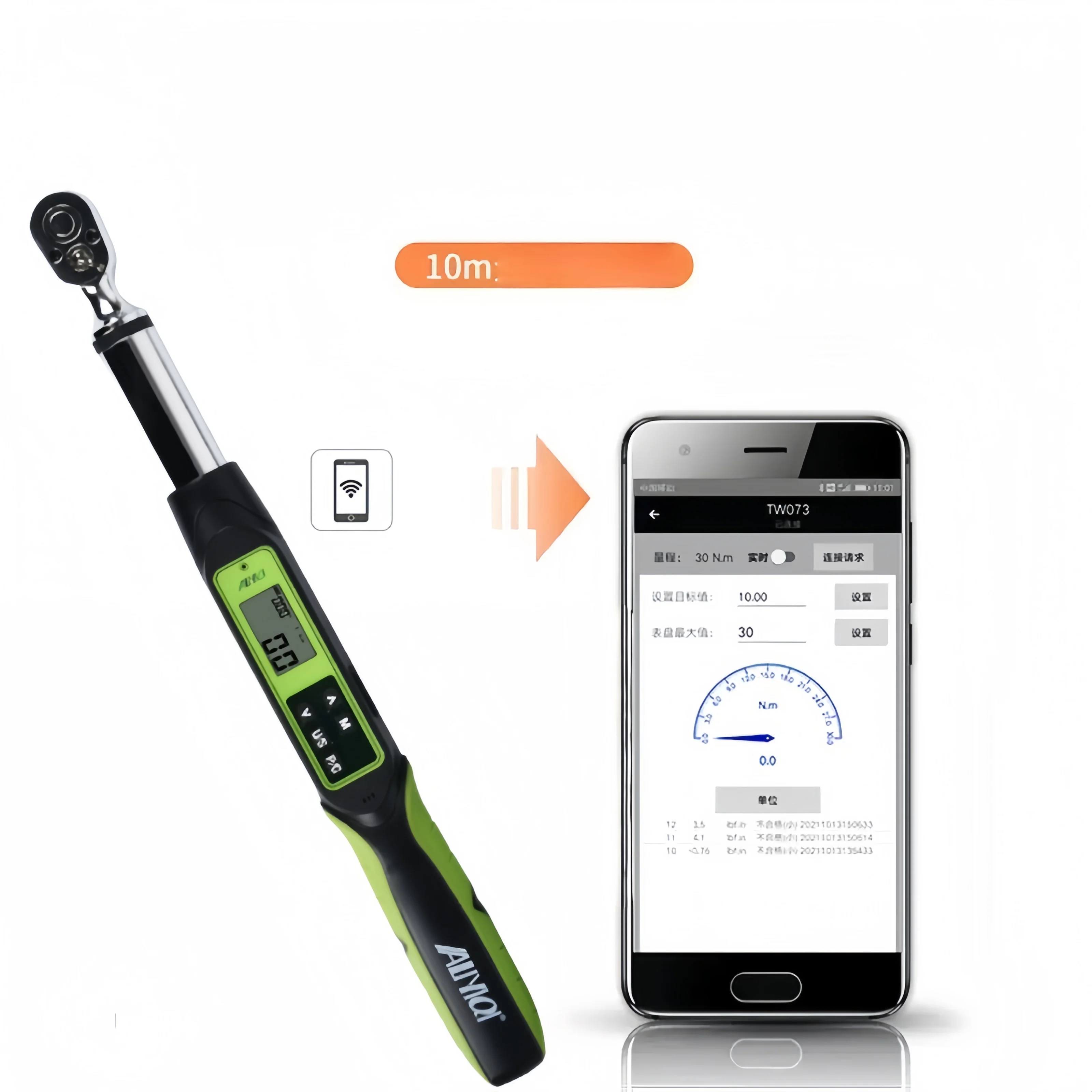 Android 3/4 дюйма 500,850N.M беспроводная передача Bluetooth электронный цифровой динамометрический ключ велосипедный автомобильный инструмент динамометрический гаечный ключ
Android 3/4 дюйма 500,850N.M беспроводная передача Bluetooth электронный цифровой динамометрический ключ велосипедный автомобильный инструмент динамометрический гаечный ключ
