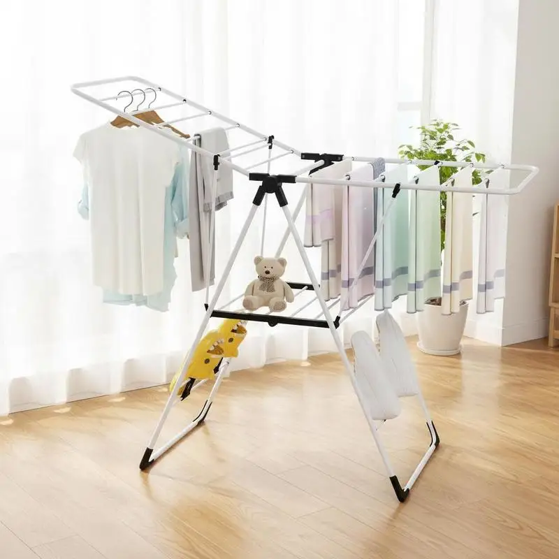 Portable Laundry Clothes Storage Drying Rack
Portable Laundry Clothes Storage Drying Rack