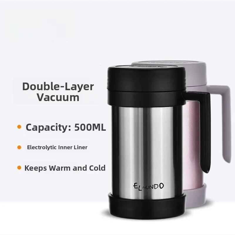Aimundo Large Capaci Stainl Steel Vacuum Insulated Mug for Busin Men And Women Tea Brewing Cup with Handle ESZB500
Aimundo Large Capaci Stainl Steel Vacuum Insulated Mug for Busin Men And Women Tea Brewing Cup with Handle ESZB500