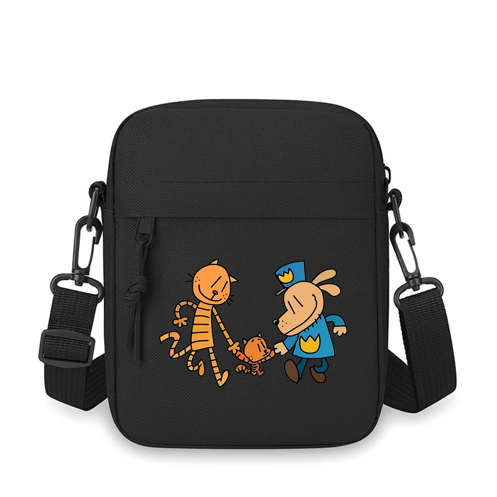 Cat and Dog walk happy Men Crossbody Bag Single Shoulder Women Cartoon Anime Film Printing Design Unisex
Cat and Dog walk happy Men Crossbody Bag Single Shoulder Women Cartoon Anime Film Printing Design Unisex