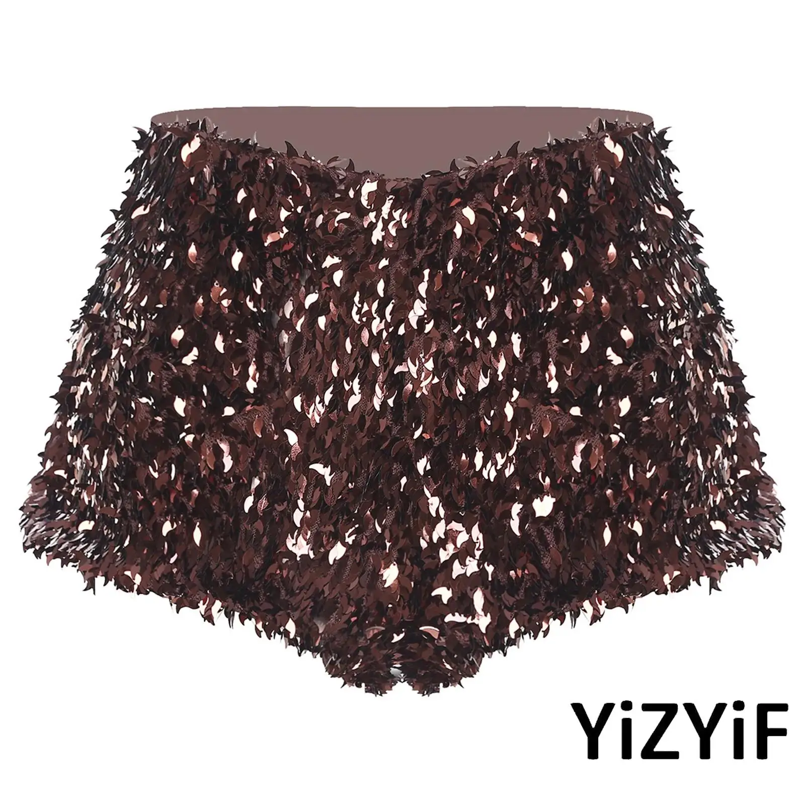 Womens Glittery Sequin Shorts Allover Sequin Elastic High Waist Hot Pants Ladies Fashion Booty Shorts for Raves Music Festival
Womens Glittery Sequin Shorts Allover Sequin Elastic High Waist Hot Pants Ladies Fashion Booty Shorts for Raves Music Festival