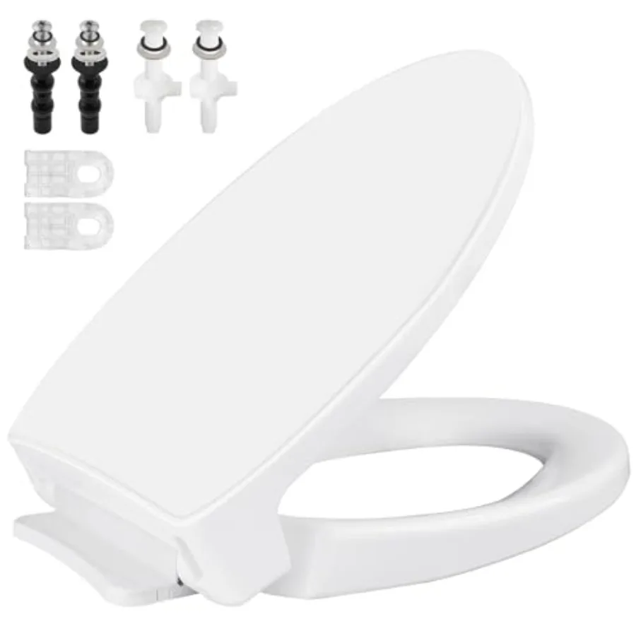 SS114 Toilet Seat Replacement Compatible with TOTO, Elongated Soft Close Toilet Seat for SS113/SS154/SS204/SS214/SS224, Transit
SS114 Toilet Seat Replacement Compatible with TOTO, Elongated Soft Close Toilet Seat for SS113/SS154/SS204/SS214/SS224, Transit