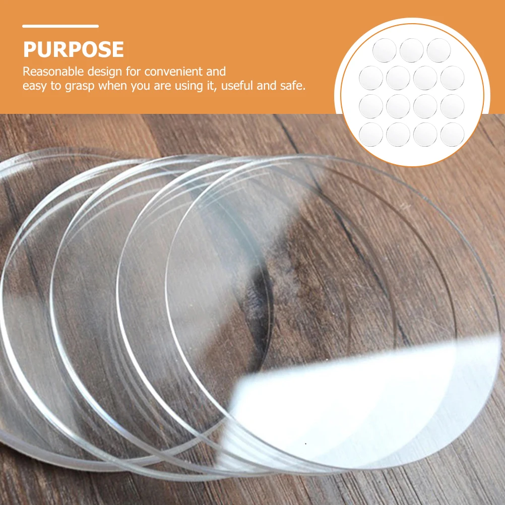 15 Pcs Clear Acrylic Disc Round Blanks Heart Shaped Circle Transparent Disk DIY Crafts Small Compact Portable Safe Smooth
15 Pcs Clear Acrylic Disc Round Blanks Heart Shaped Circle Transparent Disk DIY Crafts Small Compact Portable Safe Smooth
