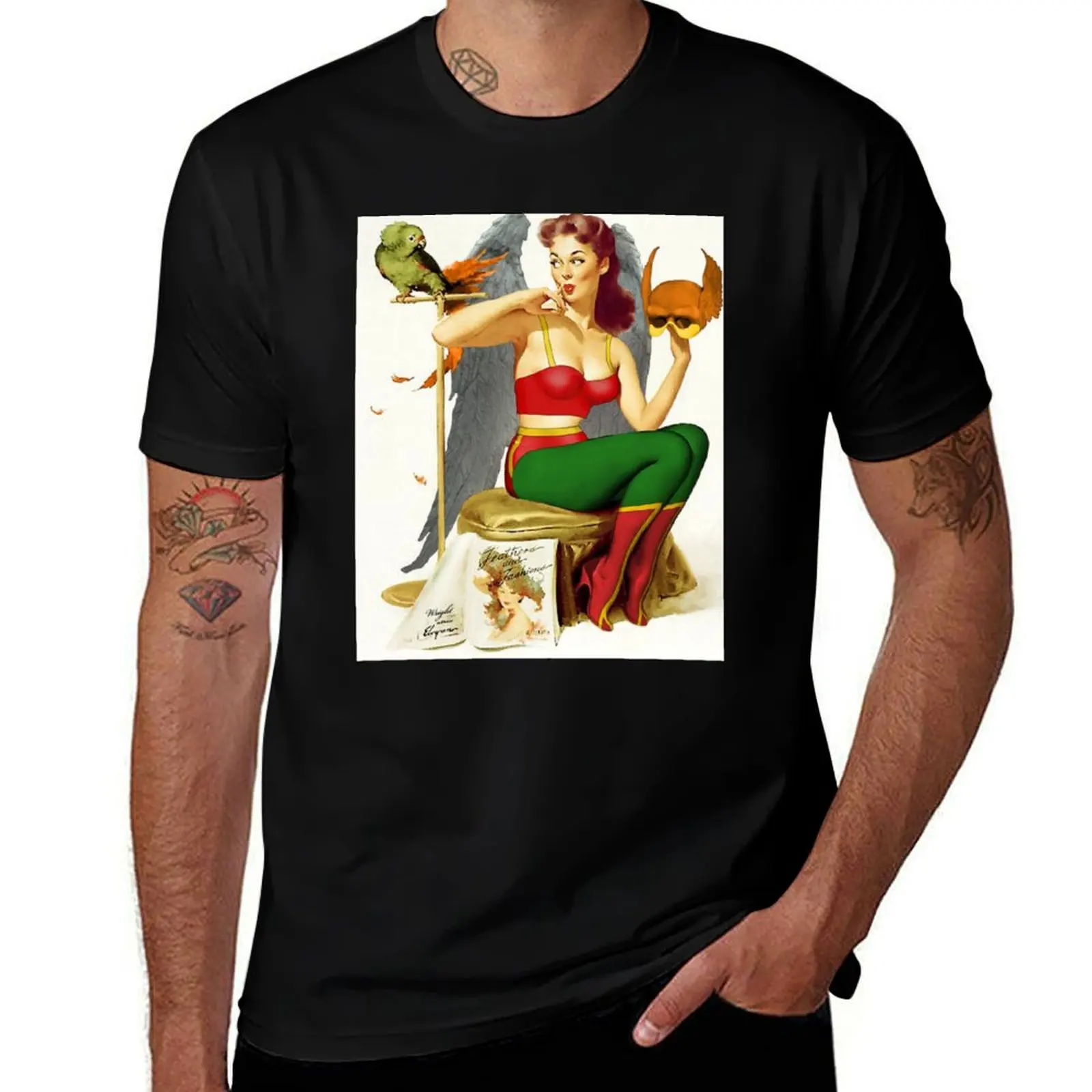 Hawkgirl Pin-Up 01 T-Shirt new edition hippie clothes Funny t-shirt men clothings
Hawkgirl Pin-Up 01 T-Shirt new edition hippie clothes Funny t-shirt men clothings