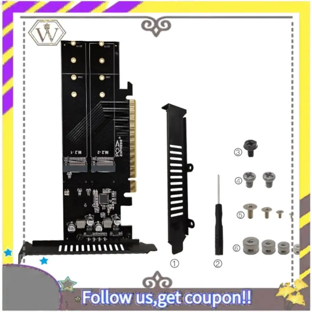 Новая новая карта адаптера Pcie To M2 Pcie X16 4-портовый M2 NVME M Key SSD-конвертер M.2 PCI Express X16 Адаптер карты расширения VROC
Новая новая карта адаптера Pcie To M2 Pcie X16 4-портовый M2 NVME M Key SSD-конвертер M.2 PCI Express X16 Адаптер карты расширения VROC