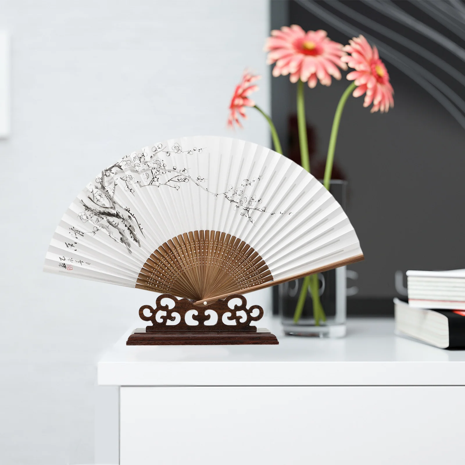 Elegant Wooden Stand For Hand Fans Decorative Fan Display Holder Traditional Circle Fan Holder For Home Gallery Office Party
Elegant Wooden Stand For Hand Fans Decorative Fan Display Holder Traditional Circle Fan Holder For Home Gallery Office Party