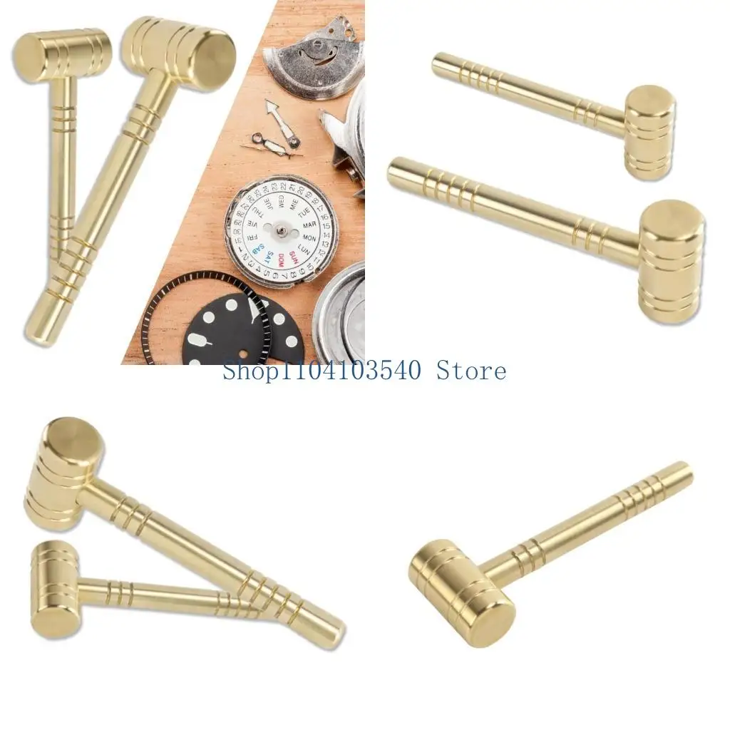 02DC Small Brass Hammer Clock Watch Repairing Installation Production Hand Tool Maintenance Supplies
02DC Small Brass Hammer Clock Watch Repairing Installation Production Hand Tool Maintenance Supplies