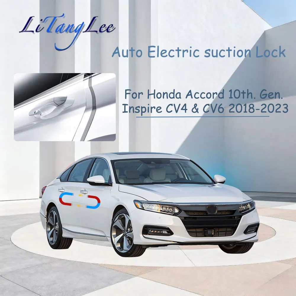 For Honda Accord 10th. Inspire CV4&CV6 Car Auto Soft-Close Door Latch with Pass Lock Actuator - Electric Suction Silent Clos
For Honda Accord 10th. Inspire CV4&CV6 Car Auto Soft-Close Door Latch with Pass Lock Actuator - Electric Suction Silent Clos