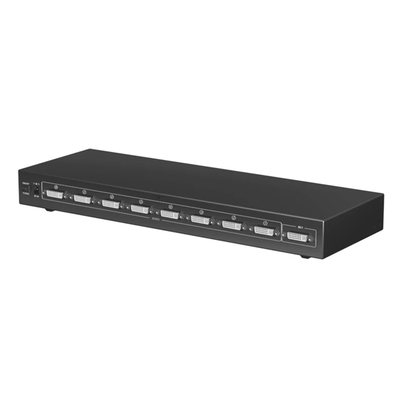 Splitter 8 Port DVI Splitter 1 In 8 Out DVI Sharer Splitter 1 In 8 Out DVI Splitter
Splitter 8 Port DVI Splitter 1 In 8 Out DVI Sharer Splitter 1 In 8 Out DVI Splitter