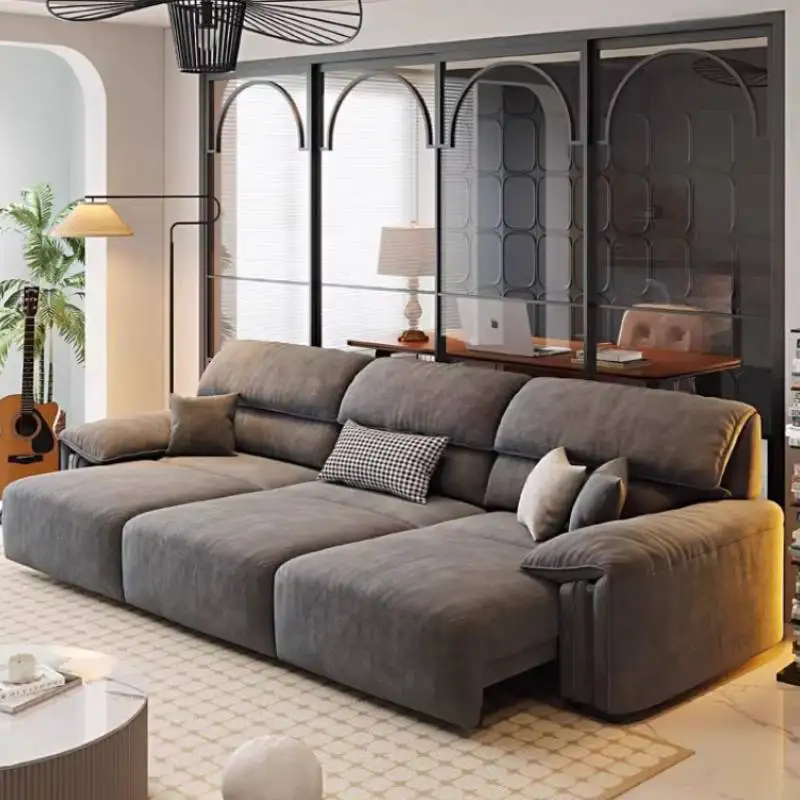 Lazy Gray Electric Sofas Armrest Luxury European Smart Curved Living Room Sofas Massage Relax Sofa Wohnzimmer Furniture For Home
Lazy Gray Electric Sofas Armrest Luxury European Smart Curved Living Room Sofas Massage Relax Sofa Wohnzimmer Furniture For Home