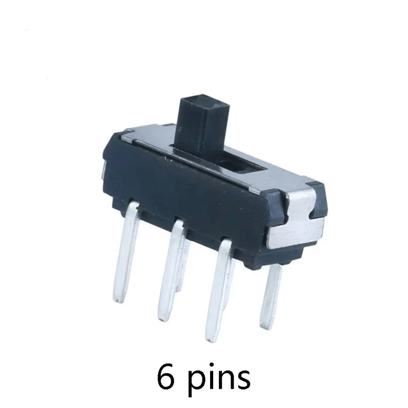 10pcs 6 Pin Mini Slide Switch 2Position 6pins black Micro Miniature Limit Switch
10pcs 6 Pin Mini Slide Switch 2Position 6pins black Micro Miniature Limit Switch