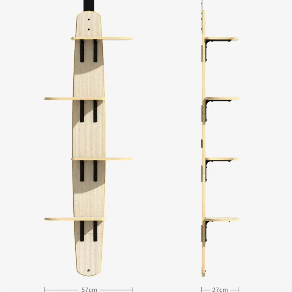 Cat climbing frame Door hanging cat climbing frame Wooden multi-layer tree house Multifunctional climbing frame
Cat climbing frame Door hanging cat climbing frame Wooden multi-layer tree house Multifunctional climbing frame