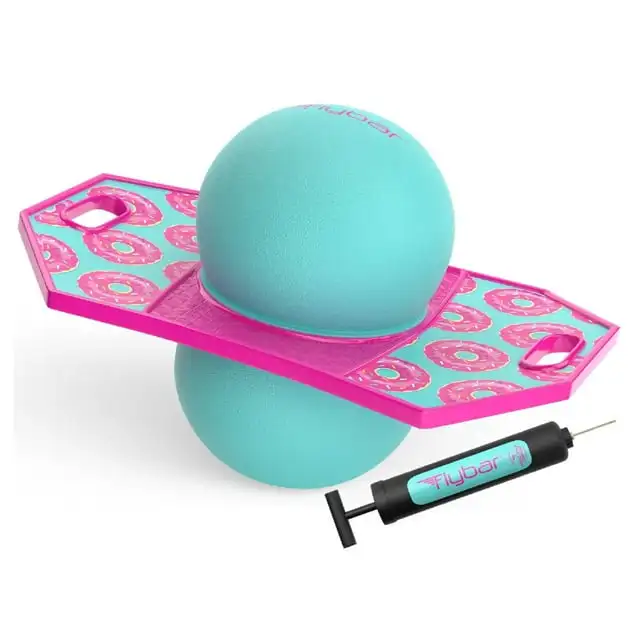 Flybar Pogo Trick Ball for Kids, Trick Board for Boys and Girls Ages 6 and Up, Donut
Flybar Pogo Trick Ball for Kids, Trick Board for Boys and Girls Ages 6 and Up, Donut