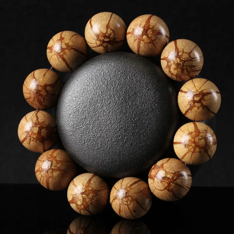 Plum Blossom Bone Penetrating Pill Buddha Bead Exquisite Full Pattern Dragon Beard String Vine Wood Bracelet Cultural Creative
Plum Blossom Bone Penetrating Pill Buddha Bead Exquisite Full Pattern Dragon Beard String Vine Wood Bracelet Cultural Creative