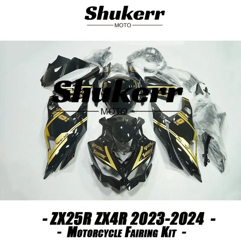 Multiple Options Abs Plastics Motorcycle Fairing Kit Fit for Kawasaki Ninja Zx25R Zx4R Zx4Rr 2021-2024 Black Gold Injection Mold
Multiple Options Abs Plastics Motorcycle Fairing Kit Fit for Kawasaki Ninja Zx25R Zx4R Zx4Rr 2021-2024 Black Gold Injection Mold