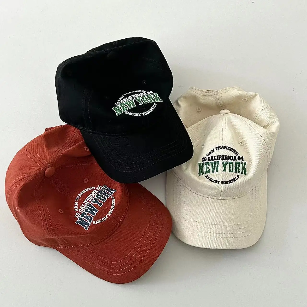Embroidered Baseball Cap Women's Soft Top Sun-Proof Peaked Cap Spring and Summer All-Match Riding Sun Hat Men
Embroidered Baseball Cap Women's Soft Top Sun-Proof Peaked Cap Spring and Summer All-Match Riding Sun Hat Men