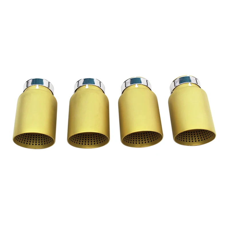 Race Universal Exhaust Tips For Various Models Racing Stainless Steel Exhaust Pipe Plating Gold Matte Surface Custom Tail Throat
Race Universal Exhaust Tips For Various Models Racing Stainless Steel Exhaust Pipe Plating Gold Matte Surface Custom Tail Throat