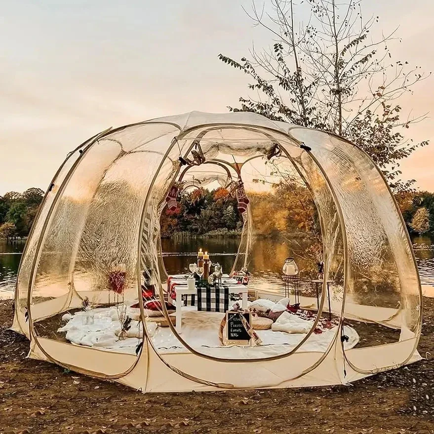 hot sale Bubble Clear Tent - 15’ x 15’ Instant Igloo Tent - 12-15 Person Screen House for Patios - Large Oversize Weather
hot sale Bubble Clear Tent - 15’ x 15’ Instant Igloo Tent - 12-15 Person Screen House for Patios - Large Oversize Weather