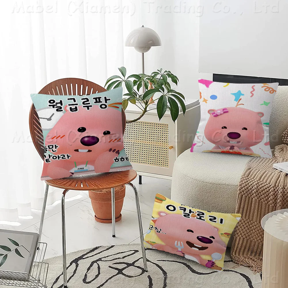 Korea Cartoon P-Pororo L-loopy Personalized Pillow Cover Kids Bedroom Wild Party Decor Pillowcase Kid Birthday Shower Gift
Korea Cartoon P-Pororo L-loopy Personalized Pillow Cover Kids Bedroom Wild Party Decor Pillowcase Kid Birthday Shower Gift