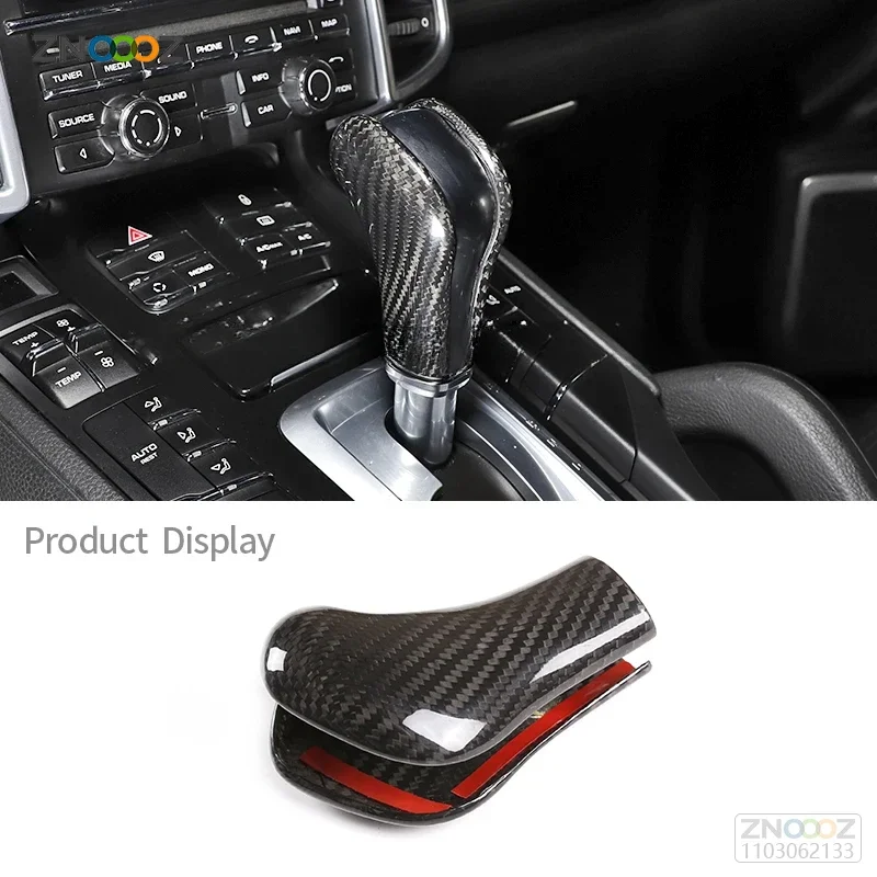 Real Carbon Fiber Interior Styling Car Center Console Gear Shift Knob Cover Trim For Porsche Cayenne 2011-2017 Car Accessories
Real Carbon Fiber Interior Styling Car Center Console Gear Shift Knob Cover Trim For Porsche Cayenne 2011-2017 Car Accessories