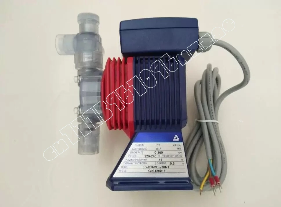 Original Genuine Electromagnetic Metering Pump ES-B11/16/21/VC (VH) -230N1
Original Genuine Electromagnetic Metering Pump ES-B11/16/21/VC (VH) -230N1