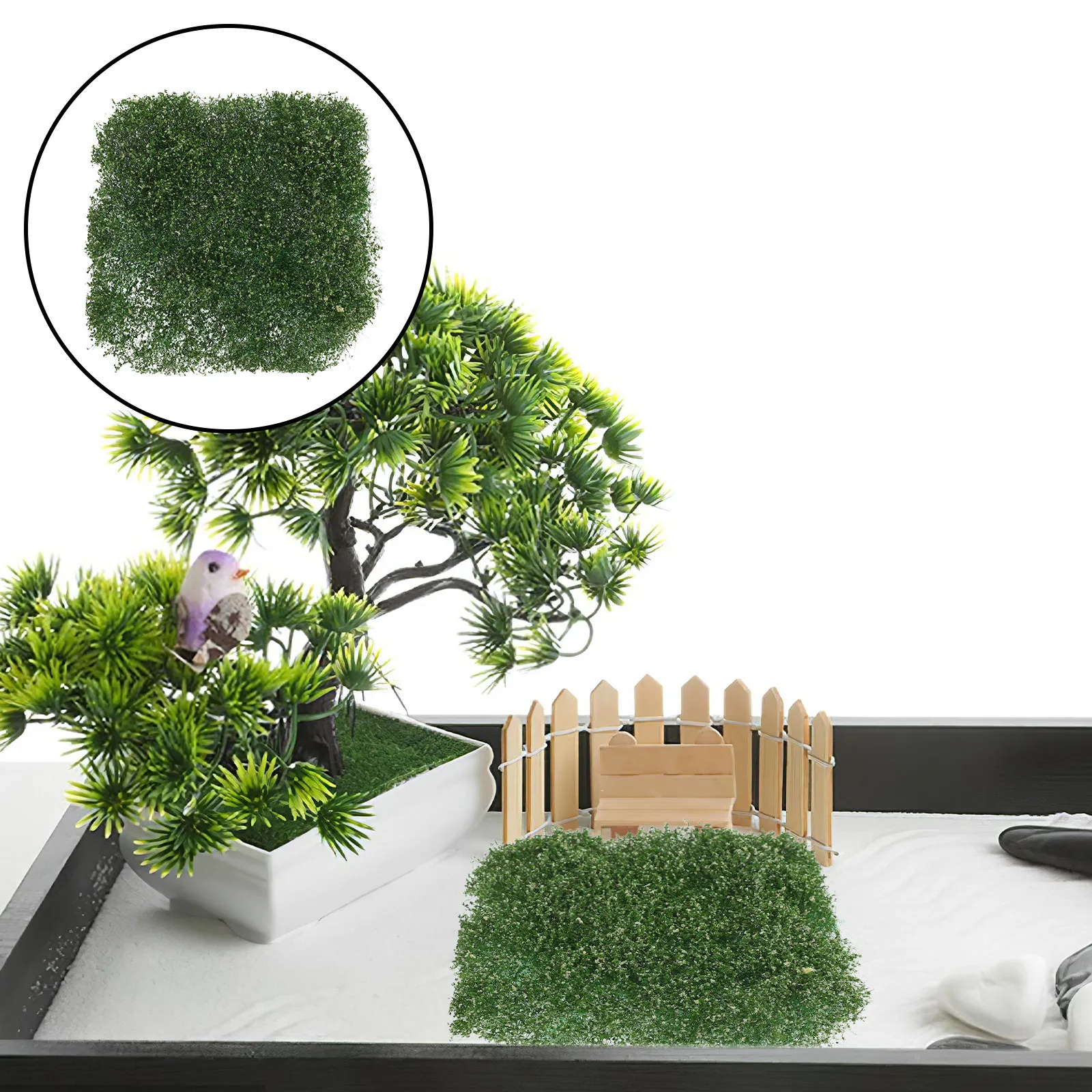 Realistic Artificial Grass Clusters White Miniature Flower Tufts for Railway Scenery Sand Table Landscape DIY Terrain Landscape
Realistic Artificial Grass Clusters White Miniature Flower Tufts for Railway Scenery Sand Table Landscape DIY Terrain Landscape