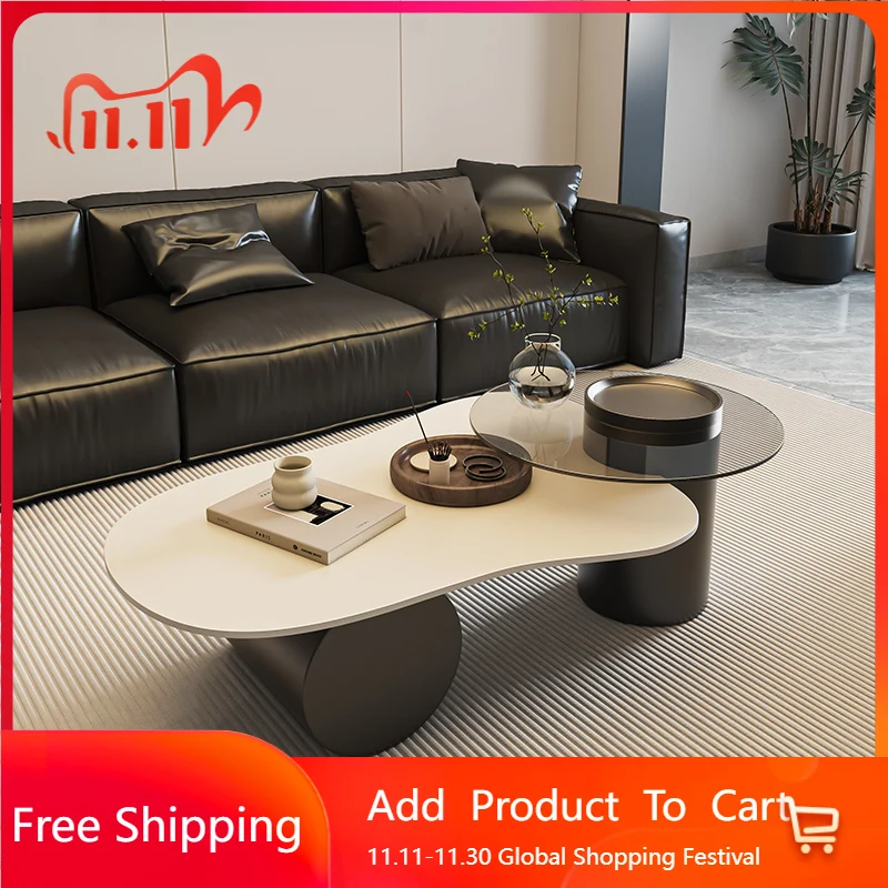 Unique Designer Coffee Table Modern Decoration Center Minimalist Side Table Transparent Clear Mesa Auxiliar Postmodern Furniture
Unique Designer Coffee Table Modern Decoration Center Minimalist Side Table Transparent Clear Mesa Auxiliar Postmodern Furniture