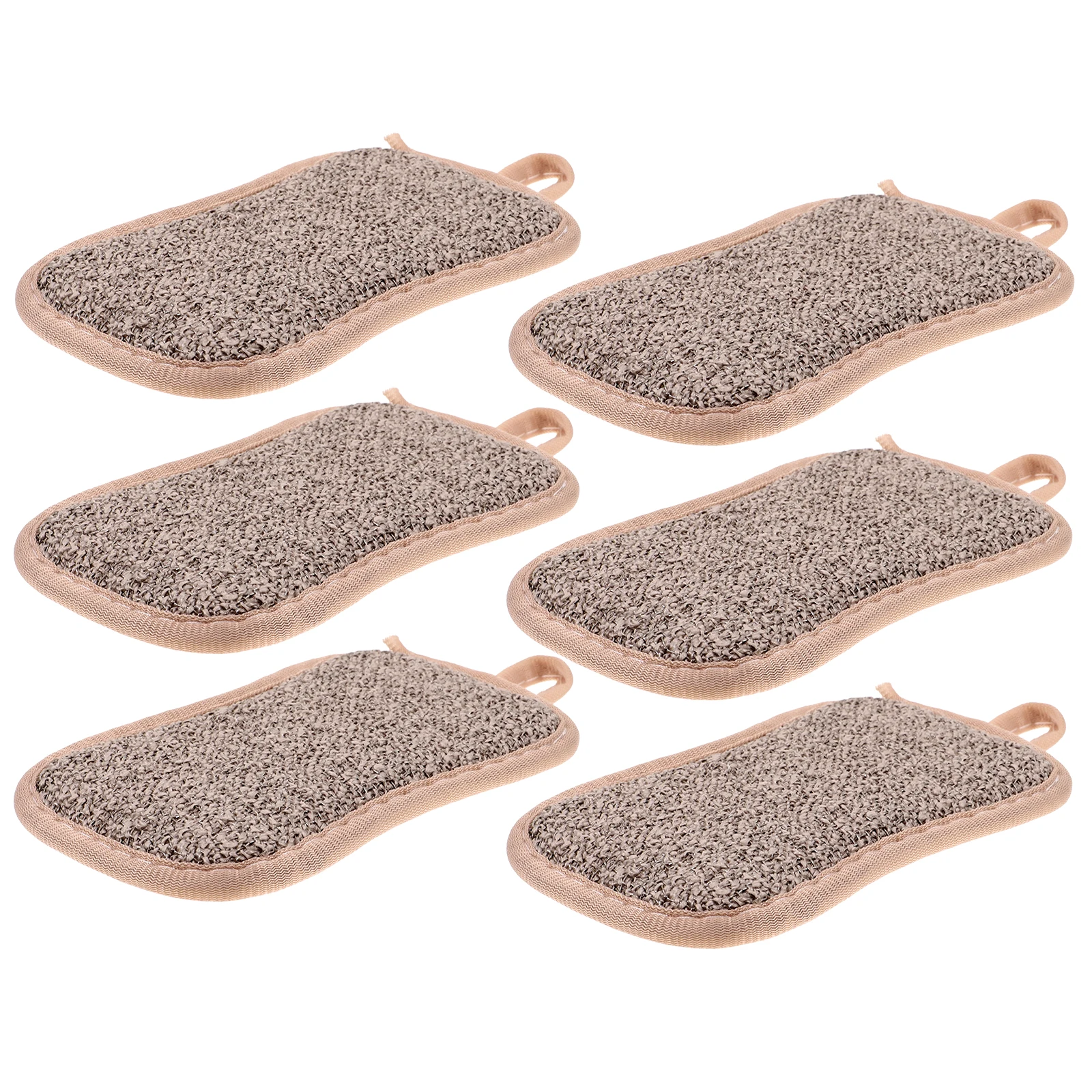 6 Pcs Sponges For Cleaning Reusable Dual Side Cleaning Sponge for Kitchen Bathroom Dishes Washing Scrub Pads Home Necessities
6 Pcs Sponges For Cleaning Reusable Dual Side Cleaning Sponge for Kitchen Bathroom Dishes Washing Scrub Pads Home Necessities