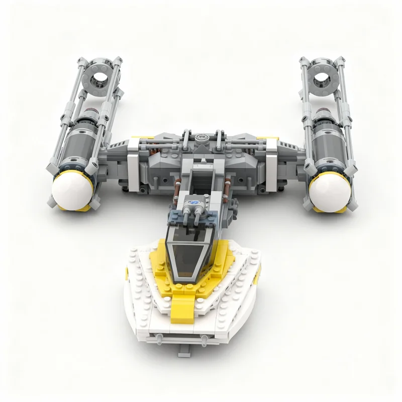 698 деталей MOC: Модульная модель звездолета Y-Wing, конструктор, рождественский подарок, развивающая игрушка, креативная идея, обучающий конструктор
698 деталей MOC: Модульная модель звездолета Y-Wing, конструктор, рождественский подарок, развивающая игрушка, креативная идея, обучающий конструктор