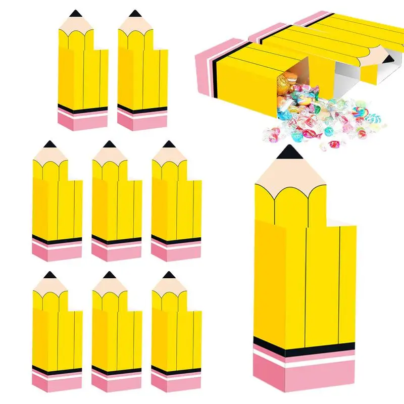 Pencil Candy Popcorn Box First Of School & Welcome Back Treat Holders 12pcs Popcorn Holders Back To School Treat Boxes Party
Pencil Candy Popcorn Box First Of School & Welcome Back Treat Holders 12pcs Popcorn Holders Back To School Treat Boxes Party