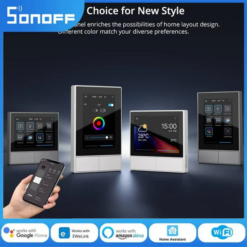 Умный настенный выключатель SONOFF NSPanel, Встроенный термостат, температурные датчики, совместимые с SONOFF светодиодный S26 TX MINIR2 POWR3
Умный настенный выключатель SONOFF NSPanel, Встроенный термостат, температурные датчики, совместимые с SONOFF светодиодный S26 TX MINIR2 POWR3
