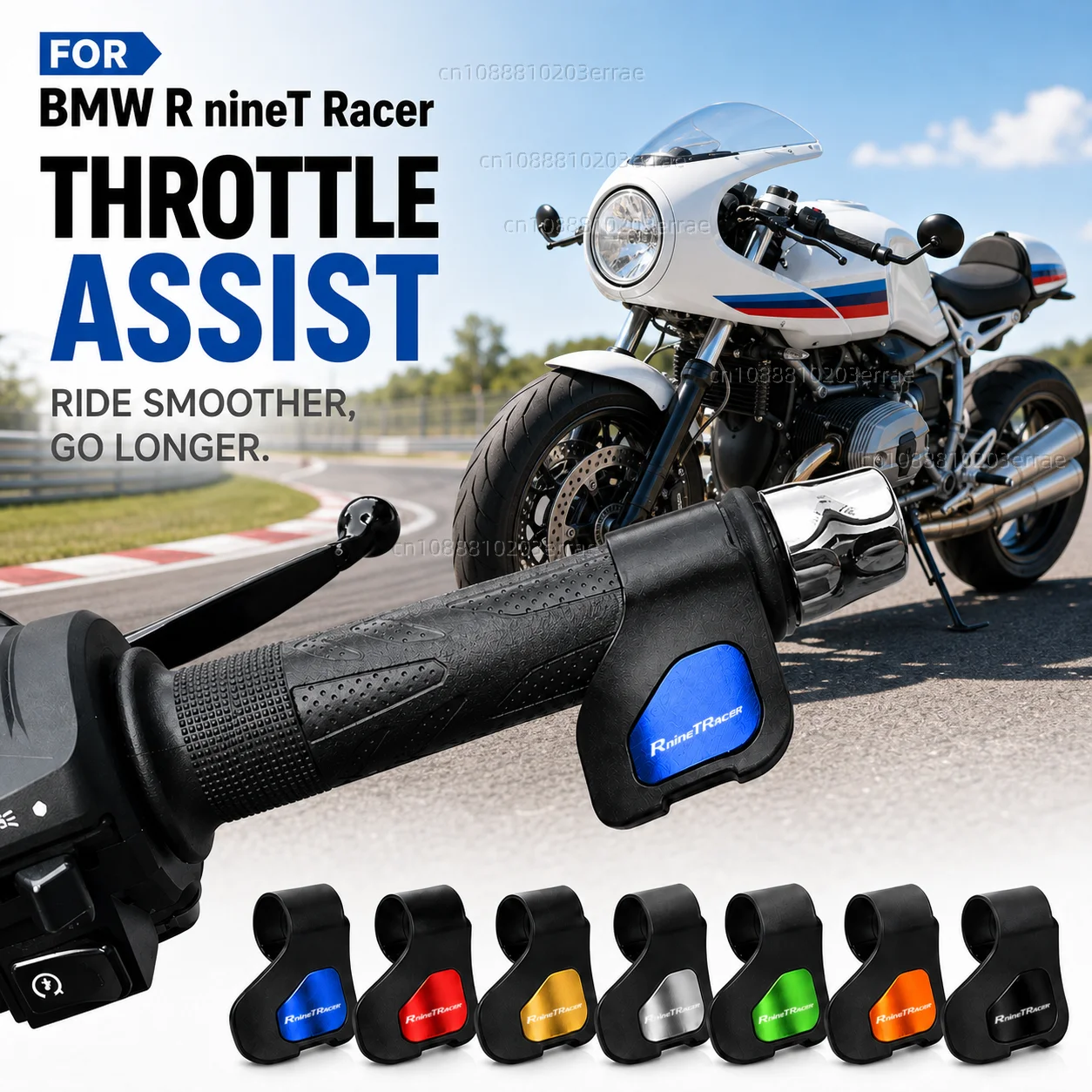 FOR BMW R nineT Racer 2017-2026 Motorcycle Throttle Assistant Clip Labor Saver Acceleration Labor-saving Auxiliary Handle Grip
FOR BMW R nineT Racer 2017-2026 Motorcycle Throttle Assistant Clip Labor Saver Acceleration Labor-saving Auxiliary Handle Grip