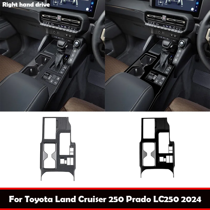 RHD For Toyota Land Cruiser 250 Prado LC250 2024 2025 Interior ABS Center Console Gear Shift Panel front water cup holder Cover
RHD For Toyota Land Cruiser 250 Prado LC250 2024 2025 Interior ABS Center Console Gear Shift Panel front water cup holder Cover