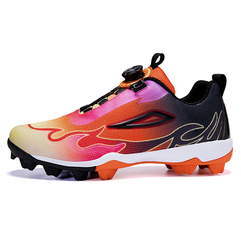 Rotating Button Baseball Cleats Men Women Professional Anti-slip Wear-resistant Training Competition Shoes
Rotating Button Baseball Cleats Men Women Professional Anti-slip Wear-resistant Training Competition Shoes