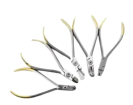 Dentals Instruments Stainless Steel Brackets Orthodontics Pliers Wingurds Pliers for Bendings Wires
Dentals Instruments Stainless Steel Brackets Orthodontics Pliers Wingurds Pliers for Bendings Wires
