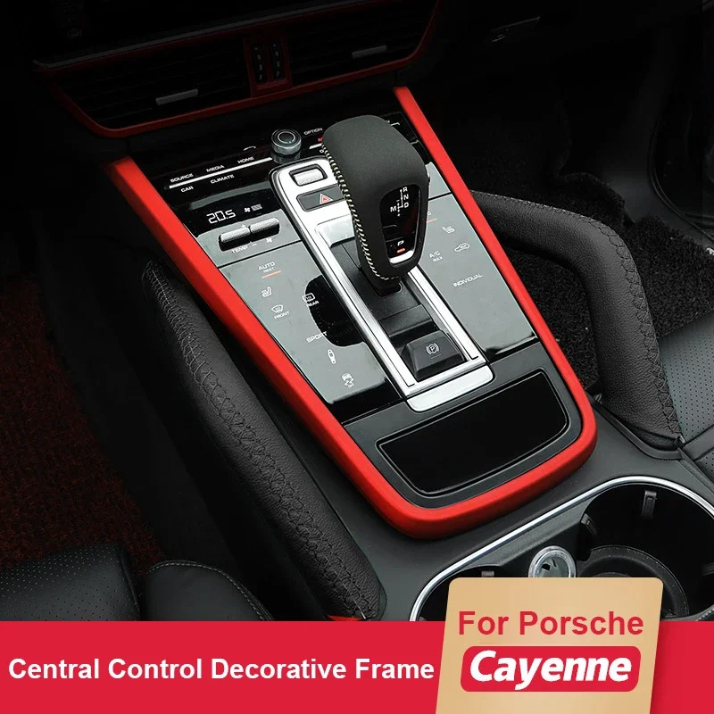 Car ABS Center Console Decorative Frame Sticker Interior Accessories For Porsche Cayenne 2018 2019 2020 2021 2022 2023 2024 2025
Car ABS Center Console Decorative Frame Sticker Interior Accessories For Porsche Cayenne 2018 2019 2020 2021 2022 2023 2024 2025
