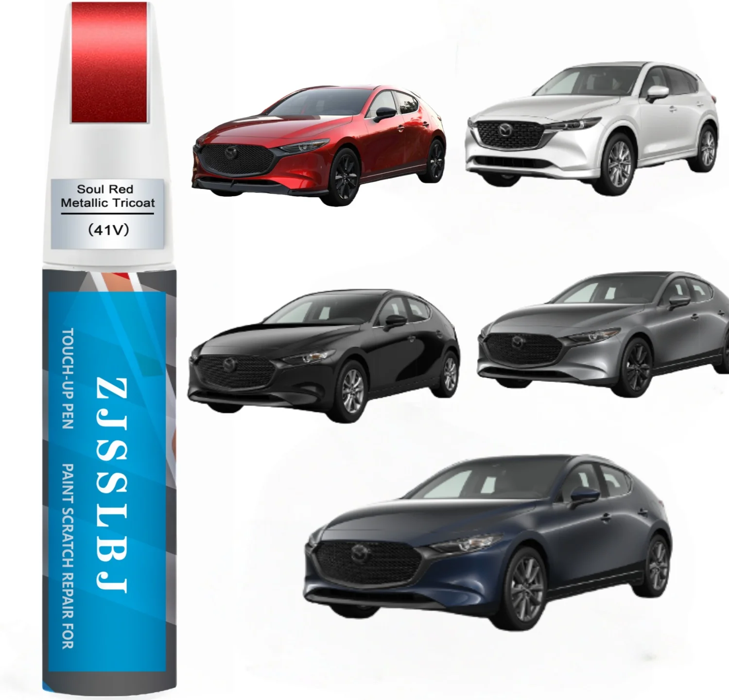 Car Touch Up Paint for Mazda, Car Paint Scratch Repair Kit, Quick & Easy Solution to Repair, 2 in 1 Scratch Remover Pen with Col
Car Touch Up Paint for Mazda, Car Paint Scratch Repair Kit, Quick & Easy Solution to Repair, 2 in 1 Scratch Remover Pen with Col