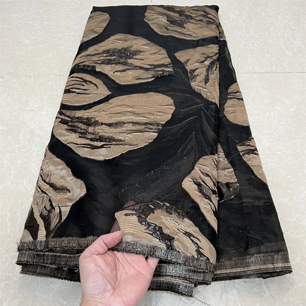 2025 African Nigerian Tulle Lace Fabric EmbroideryOrganza High Quality Brocade Jacquard 5Yard for Party Gown Dress YXZ149
2025 African Nigerian Tulle Lace Fabric EmbroideryOrganza High Quality Brocade Jacquard 5Yard for Party Gown Dress YXZ149