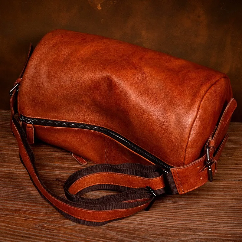 Business commuting first-layer cowhide single-shoulder bag, short-haul travel bag, men's genuine leather luggage bag, casual
Business commuting first-layer cowhide single-shoulder bag, short-haul travel bag, men's genuine leather luggage bag, casual
