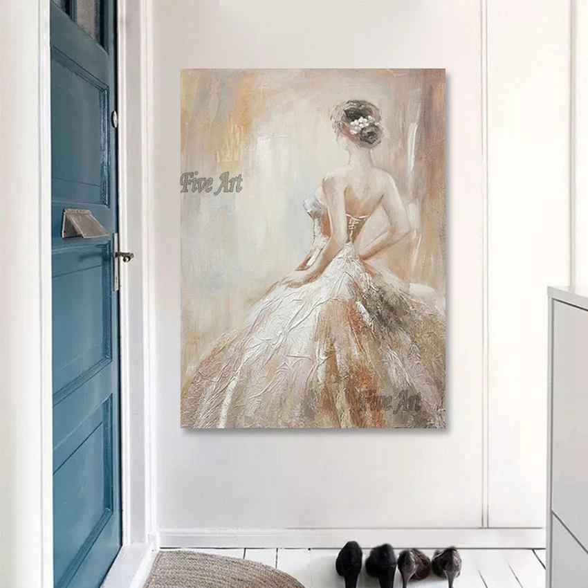 Unframed Large Living Room Wall Picture Beautiful Woman Oil Painting Canvas Hand Painted Mmodern Showpiece For Home Decoration
Unframed Large Living Room Wall Picture Beautiful Woman Oil Painting Canvas Hand Painted Mmodern Showpiece For Home Decoration