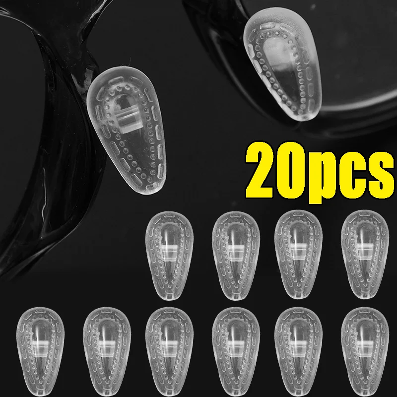 20PCS Glasses Nose Pads Adhesive Silicone Nose Pad Non-slip Transparent Thin Nosepads for Glasses Eyeglasses Eyewear Accessories
20PCS Glasses Nose Pads Adhesive Silicone Nose Pad Non-slip Transparent Thin Nosepads for Glasses Eyeglasses Eyewear Accessories