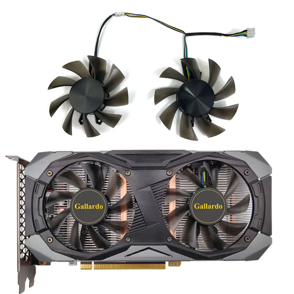 ENW 75MM 4PIN GTX 1660 Gallardo GPU FAN,For WANLI GTX 1660、1660Super、1660TI Gallardo、WANLI CMP 30HX Graphics card cooling fan
ENW 75MM 4PIN GTX 1660 Gallardo GPU FAN,For WANLI GTX 1660、1660Super、1660TI Gallardo、WANLI CMP 30HX Graphics card cooling fan