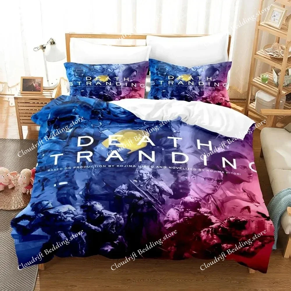 3D Print Death Stranding Bedding Set Duvet Cover Bed Set Quilt Cover Pillowcase Comforter king Queen Size Boys Adult Bedding Set
3D Print Death Stranding Bedding Set Duvet Cover Bed Set Quilt Cover Pillowcase Comforter king Queen Size Boys Adult Bedding Set