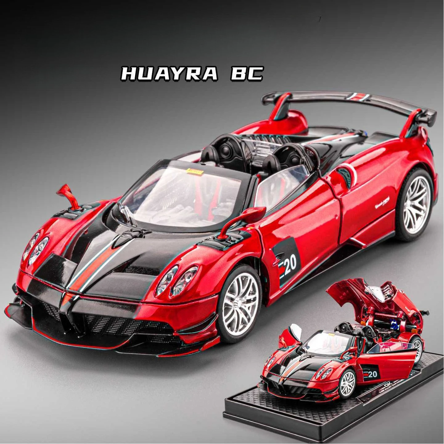 1:32 Huayra BC Supercar Alloy Metal Dieacst Model Car Sound And Light Toy Car Collectibles Gift
1:32 Huayra BC Supercar Alloy Metal Dieacst Model Car Sound And Light Toy Car Collectibles Gift