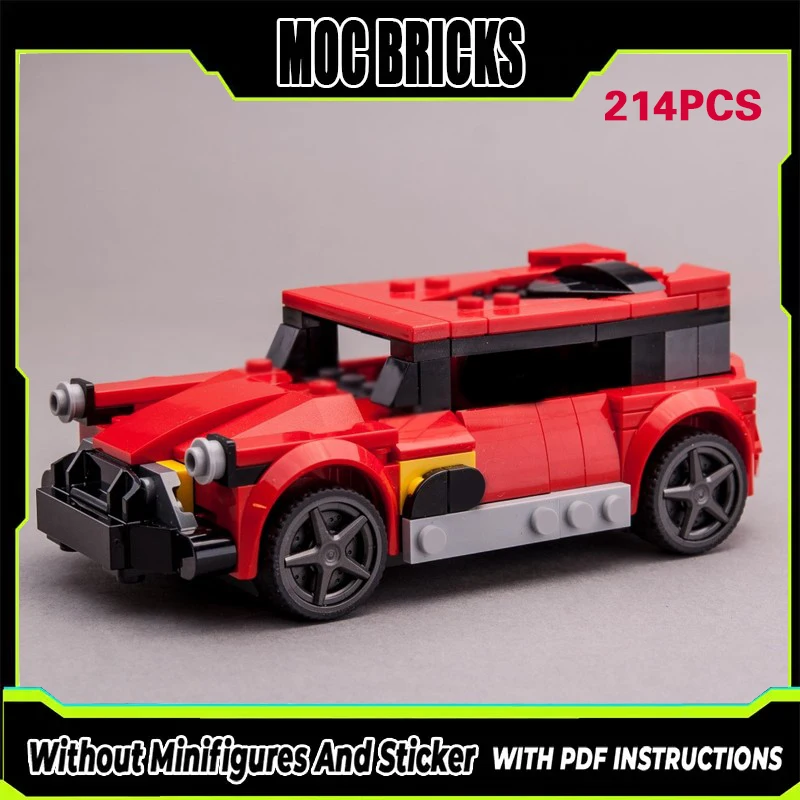 Модель гоночного автомобиля MOC, конструктор из строительных блоков, внедорожник, модульная технология, подарки, праздничный набор для сборки, детские игрушки
Модель гоночного автомобиля MOC, конструктор из строительных блоков, внедорожник, модульная технология, подарки, праздничный набор для сборки, детские игрушки