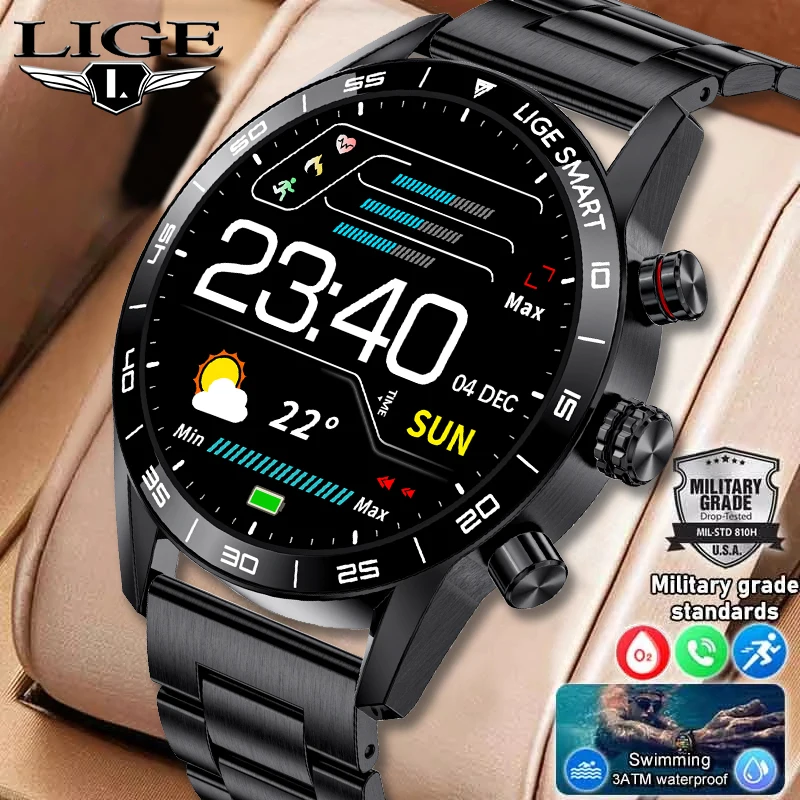 2026 New Sports Smart Watch Men 360*360 HD Display Bluetooth Call Heart Rate Monitor IP68 Waterproof Smartwatch for Android iOS
2026 New Sports Smart Watch Men 360*360 HD Display Bluetooth Call Heart Rate Monitor IP68 Waterproof Smartwatch for Android iOS
