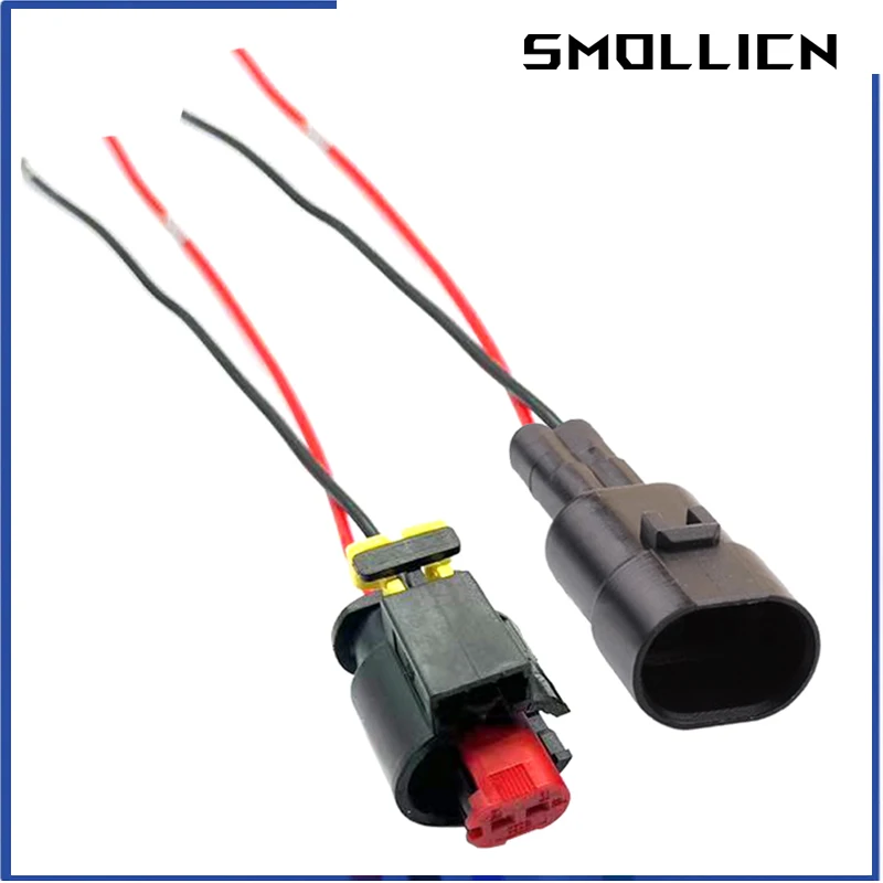 1 Set Tyco 2/3 Pin Female Automobile Waterproof Sensor VVT Plug Fuel Diesel Injector Ignition Coil Connector 284426-1 284425-1
1 Set Tyco 2/3 Pin Female Automobile Waterproof Sensor VVT Plug Fuel Diesel Injector Ignition Coil Connector 284426-1 284425-1