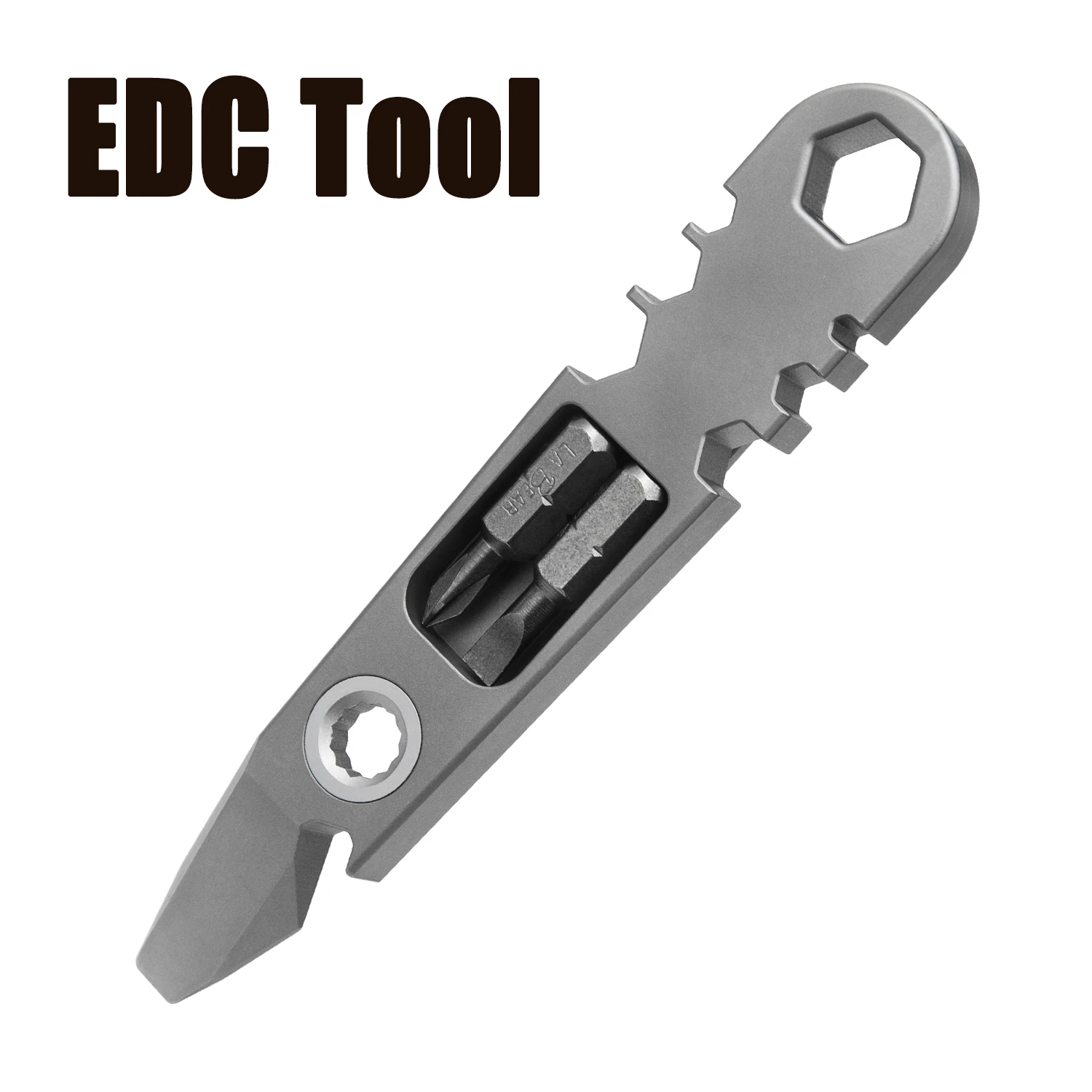 TGZUO FC05 Silver Titanium Alloy Multifunctional EDC Pry Bar, Manual Maintenance Tool
TGZUO FC05 Silver Titanium Alloy Multifunctional EDC Pry Bar, Manual Maintenance Tool