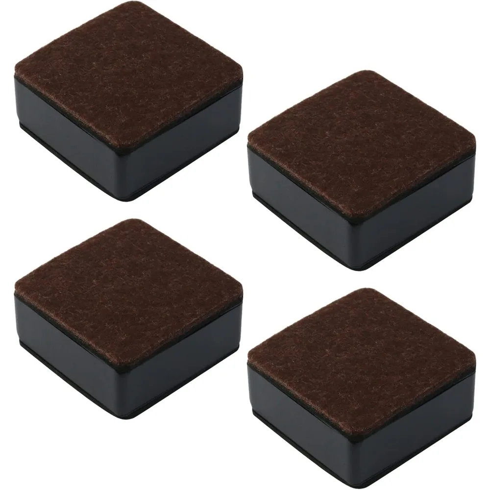 Self-Adhesive Bed Risers, Carbon Steel Furniture Table Sofa Lift, Adds 1.2 Inch Height with Felt Pad, Pack of 4
Self-Adhesive Bed Risers, Carbon Steel Furniture Table Sofa Lift, Adds 1.2 Inch Height with Felt Pad, Pack of 4
